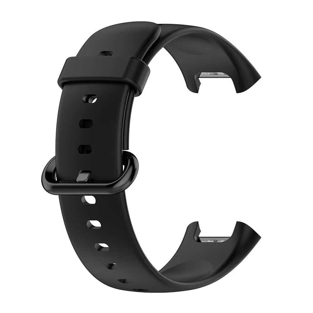 Silicone Sport Band for Redmi Watch 2 Lite – Replacement Strap Watch Replacement Band Oasis Select black