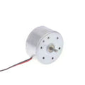 RF-300EA-1D390 DC 1.5V 3V 5V 6V 7250RPM Mini Mute 24mm Round Spindle Motor Precious Metal Brush Engine DIY Solar Power Toy Model Oasis Select Default Title