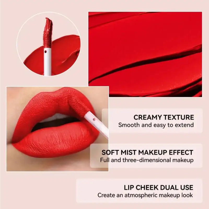 3-piece Set Make Up Velvet Lip Gloss Lipstick Matte Woman Makeup Long-lasting Waterproof Cosmetics Lips Glosses Beauty Tint Oasis Select