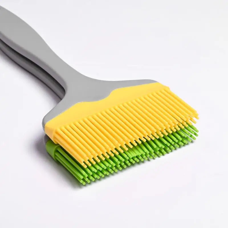 1pcs Split Silicone Oil Brush Large Size Outdoor BBQ Brush Household Sauce Brush 9CM Wide Baking Brush Oasis Select