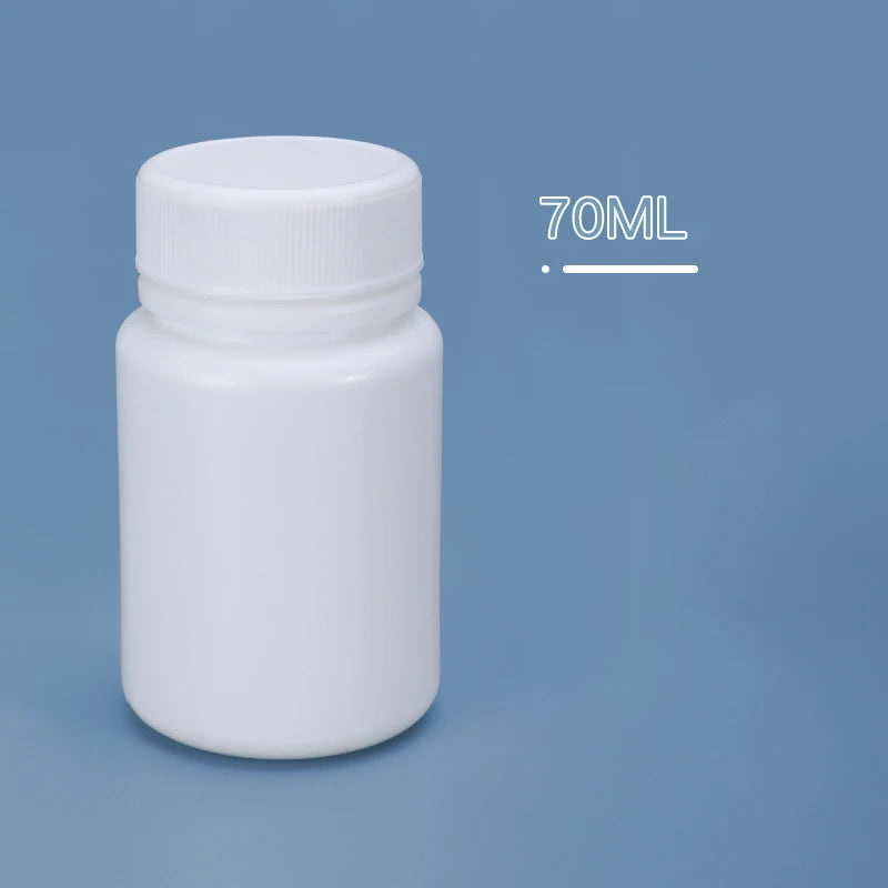 HDPE Refillable Pill Bottle 10ml – Supplement & Medicine Container