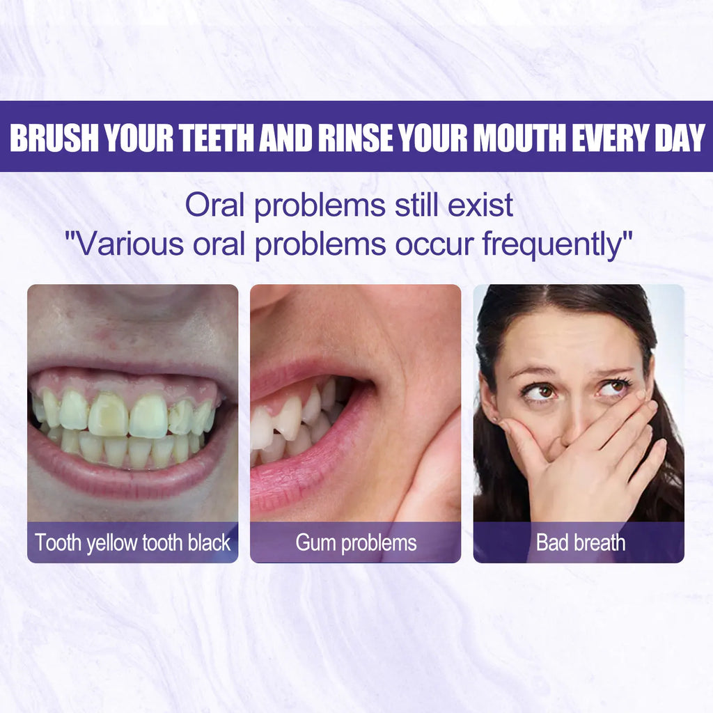 V34 Dental Toothpaste Whitening Instant Teeth Whitener Tooth Stain Tartar Hygiene Fresh Breath Cleaner Oral Oasis Select