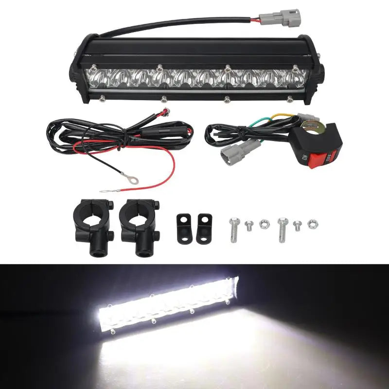 8.5 Inch Slim LED Light Bar For Truck Tractor, Small LED Pods Off Road Driving Auxiliary Fog Lights 60W 6000lm, Waterproof Oasis Select A
