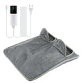 Electric Heated Foot Warmer Pad | Washable Plush, 9 Heat Settings