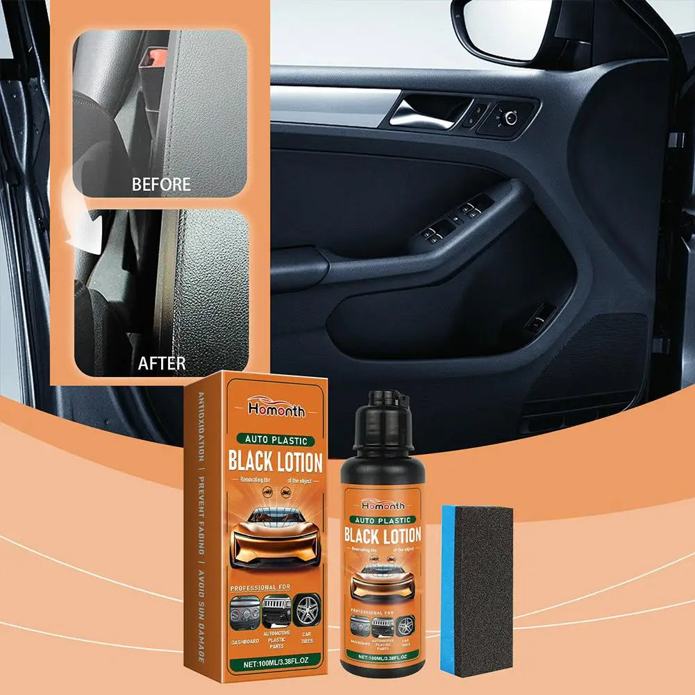 Car Plastic Restorer Spray – Deep Clean & Hydrophobic Coat