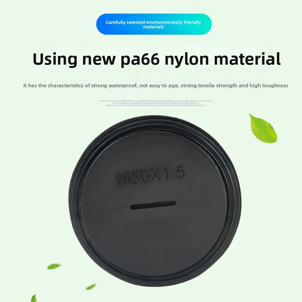 M12-PG63 plastic nylon cable screw gland thread cord grip waterproof ip68 cable joint connector Oasis Select