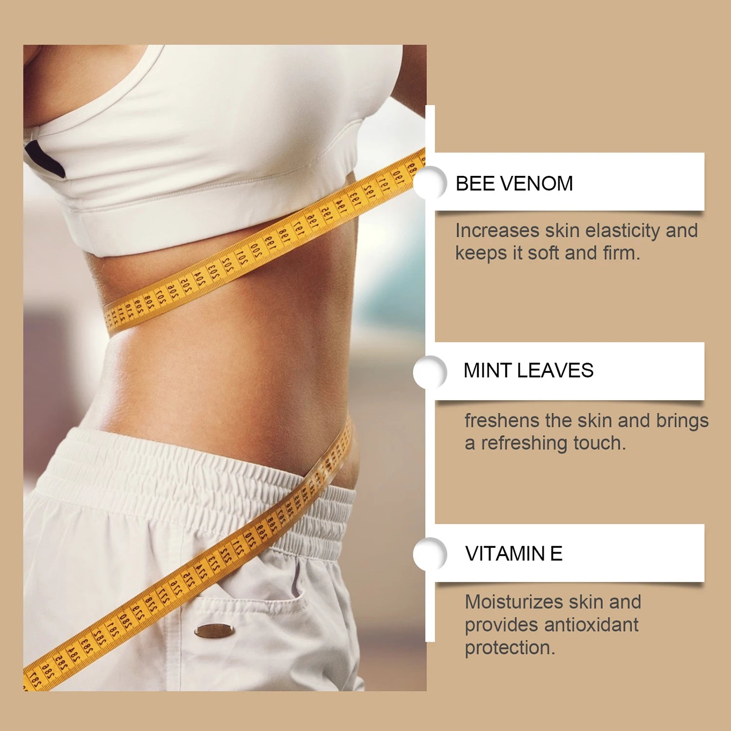 Bee Venom Sculpting Oil – Collagen & Hyaluronic Acid Cream Body Sculpting Cream Oasis Select