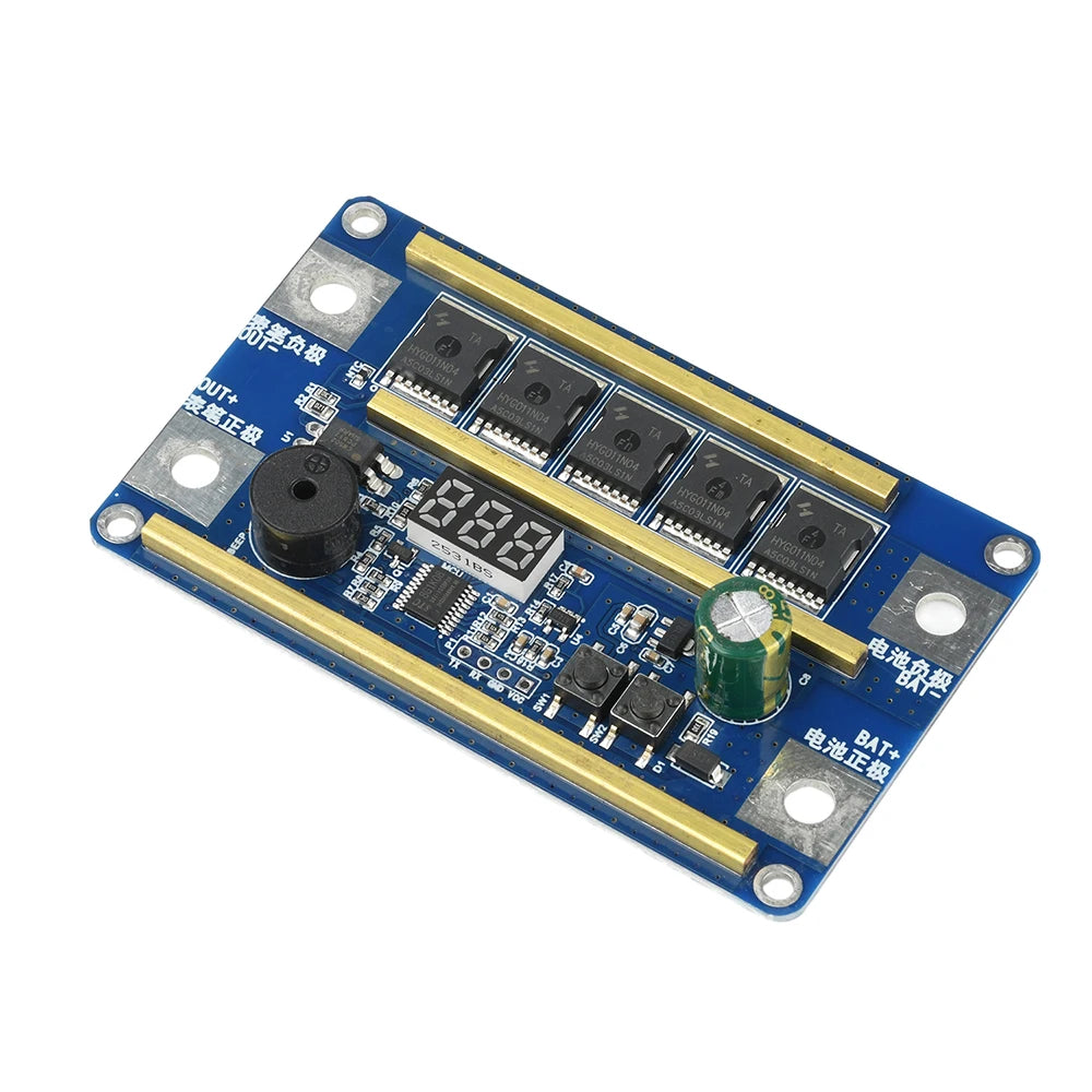 12V 99 Gears Spot Welder Kit Digital Power Adjustable Spot Welding Pen Control Board Nickel Sheet For 18650 Lithium Battery Oasis Select Single module