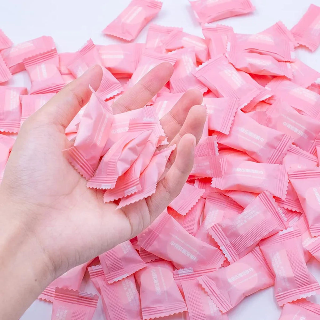 Compressed Towel Disposable Portable Face Towel Cotton Coin Tissue Suitable For Travel Camping Hiking Sports Beauty Salons Oasis Select