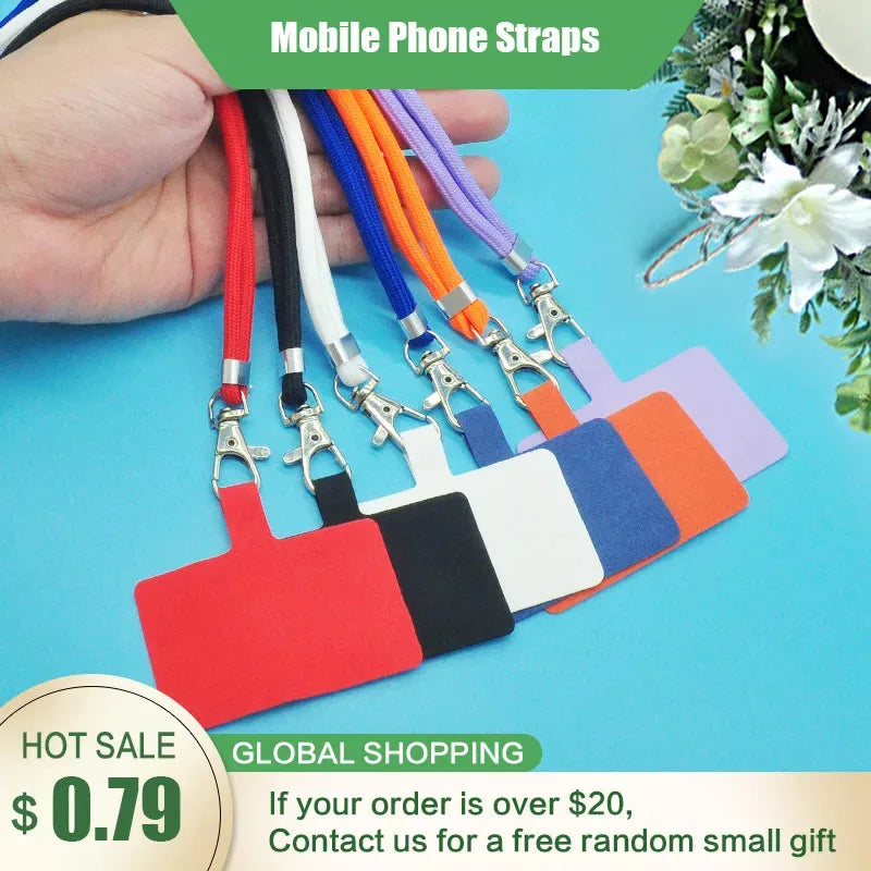 4/2/1Pcs Universal Phone Lanyard With Adjustable Length, Anti-Loss Safety Phone Case With Clip Fastener Oasis Select