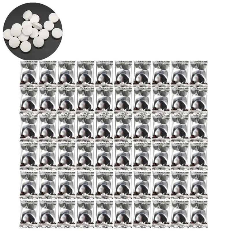 5/10/20/30/50/60pcs Full-Automatic Coffee Maker Machine Cleaning Tablets Descaling Agent for Home Office Shop Oasis Select 60PCS