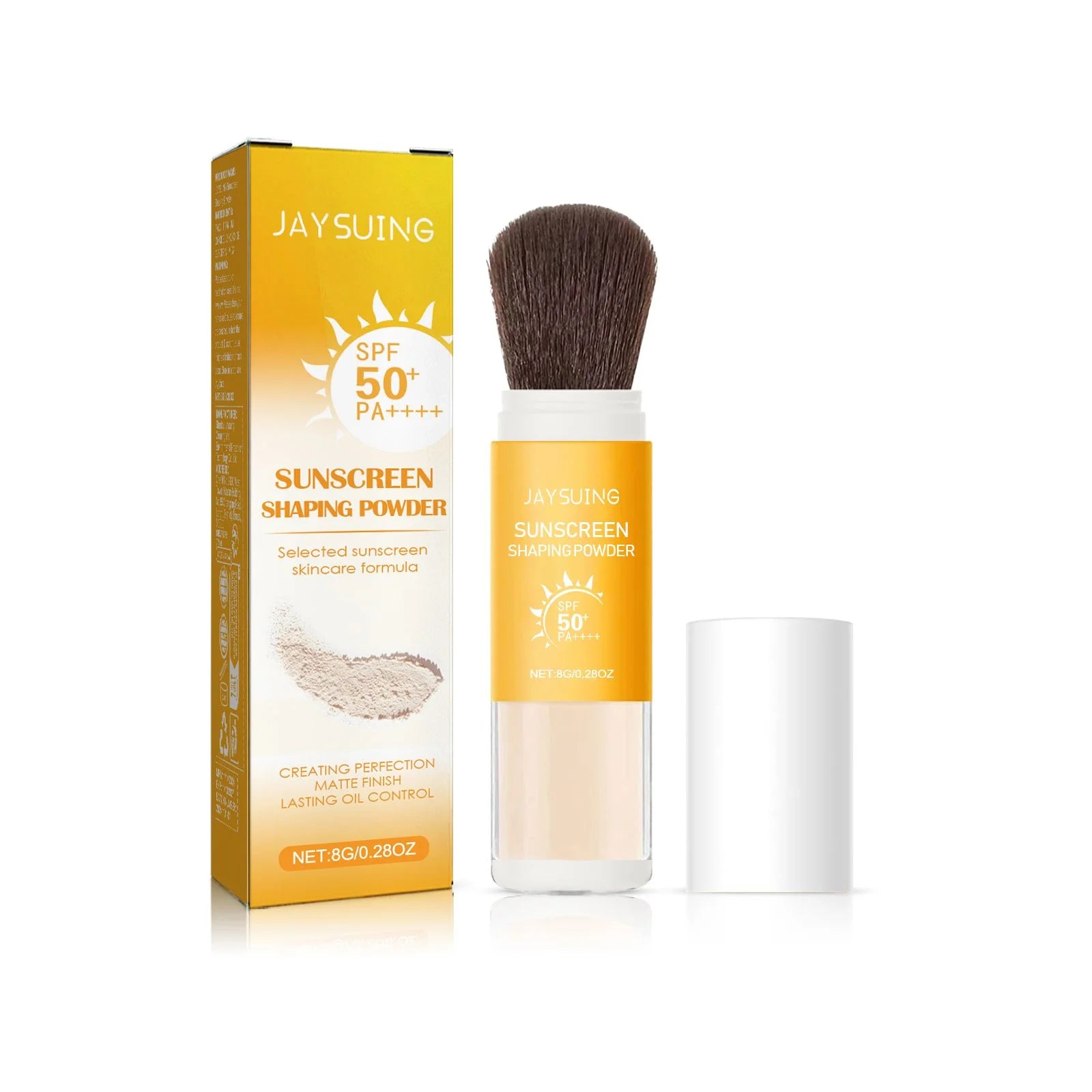 SPF 50 Sunscreen Loose Setting Powder – Oil Control & Matte Sunscreen Setting Powder Oasis Select 8g Boxed