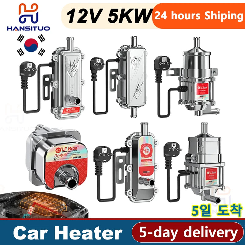 3000W Car Engine Heater Diesel Auto Engine Antifreeze Preheater 220V Truck Coolant Heater Parking Heater Car Heating Accessories Oasis Select