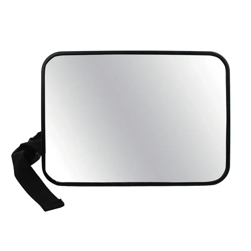 Universal Wide View Adjustable Car Seat Baby Mirror Headrest Mount Safety Monitor Interior Back Rearview for Infant Child Oasis Select 1pc