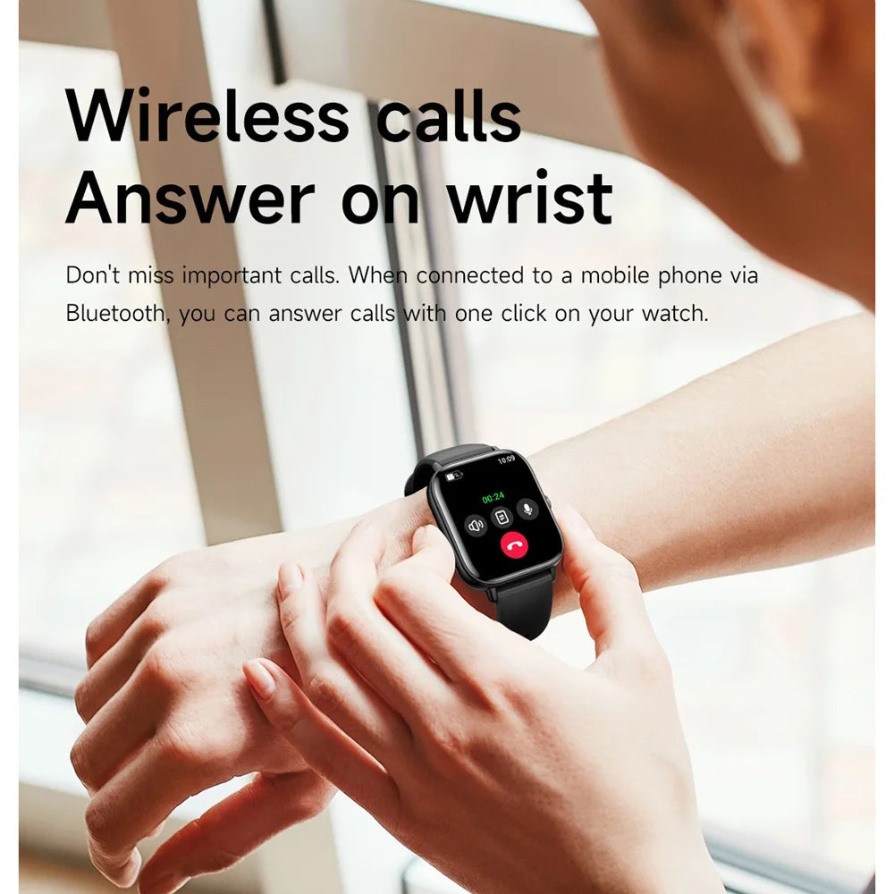 Information Reminder Smartwatch Music Blue Tooth Call Ultra-Thin Body Sport Fitness Smart Watch Heart Rate Sleep Health Watches Oasis Select