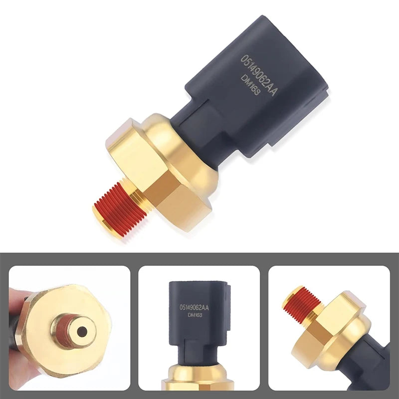 Engine Oil Pressure Sensor Sender Switch Oil Sending Unit Transmission Pressure Switch Car Accessories Replace OEM 05149062AA Oasis Select
