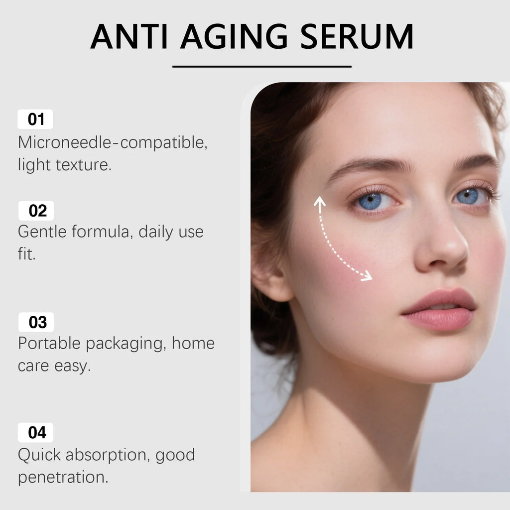 Portable Facial Roller Serum – Hydrating & Plumping Skincare Face Roller Serum Oasis Select