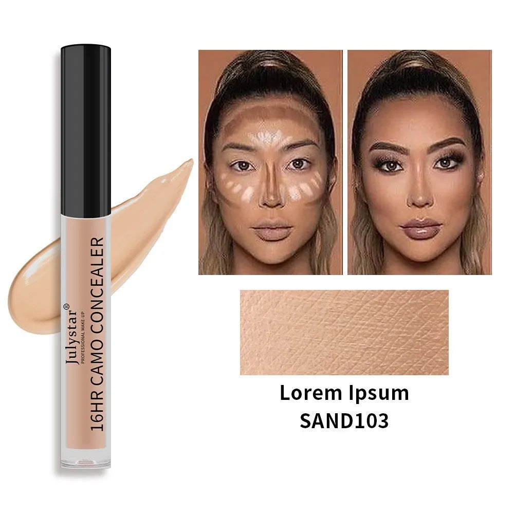 Waterproof Full Coverage Concealer Cream – Long-Wear Smooth Finish