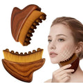 2PCS Lymphatic Massage Brush Drainage Model, Angled Design for Easier Grip,Soft and Delicate Bristles That Do Not Prick The Face Oasis Select Chocolate