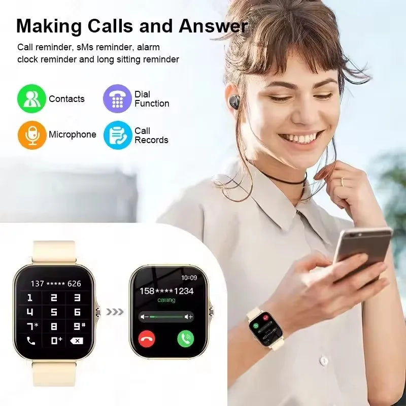 Ola Esporte Smart Watch – Touch Screen, Calls & GPS Tracker