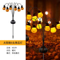 LED Pumpkin Light Solar Energy Outdoor Eyeball Light Halloween Lighting Christmas Decorative Layout Courtyard Lawn Light Oasis Select Pumpkin Lantern Warm