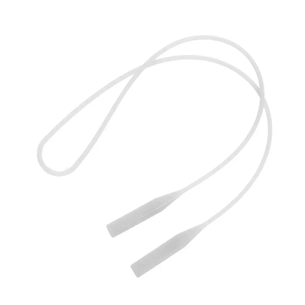 1/2pcs Eyeglasses Strap Glasses Sunglasses Chain Sports Band Cord Holder Elastic Anti Slip String Ropes Elastic Glasses String Oasis Select White