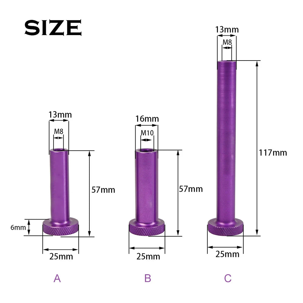 1Pcs Bike Fork Damper Removal Tools Bicycl Fork Tool Compatible With FOX 32 FOX 34 36 38 40 Fork Tube Protection Aluminium Alloy Oasis Select