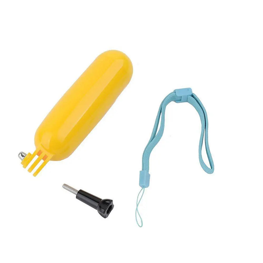 Go Pro Accessories Yellow Water Floating Grip Monopod Handle Tripod For Gopro Hero 11 10 9 8 7 6 5 4 for Dji action Oasis Select 1 set