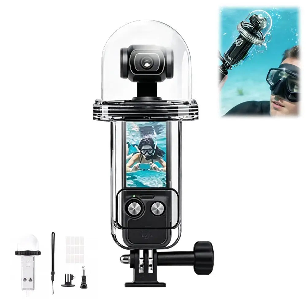 DJI Pocket 4 Waterproof Housing Case | 60M Diving Shell
