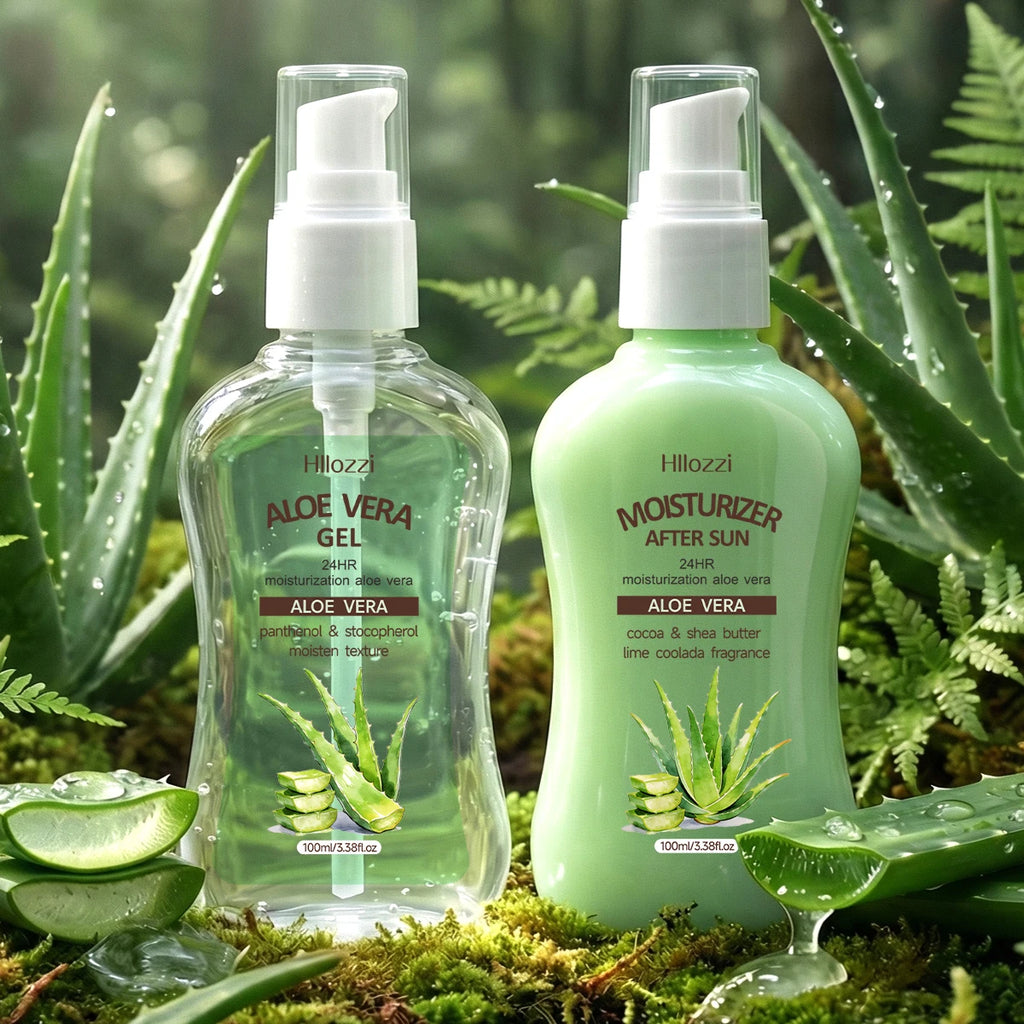 MOISTURIZER AFTER SUN ALOE VERA GEL，Quick absorption, non-greasy texture, post-sun hydration, suitable for both men and women Oasis Select