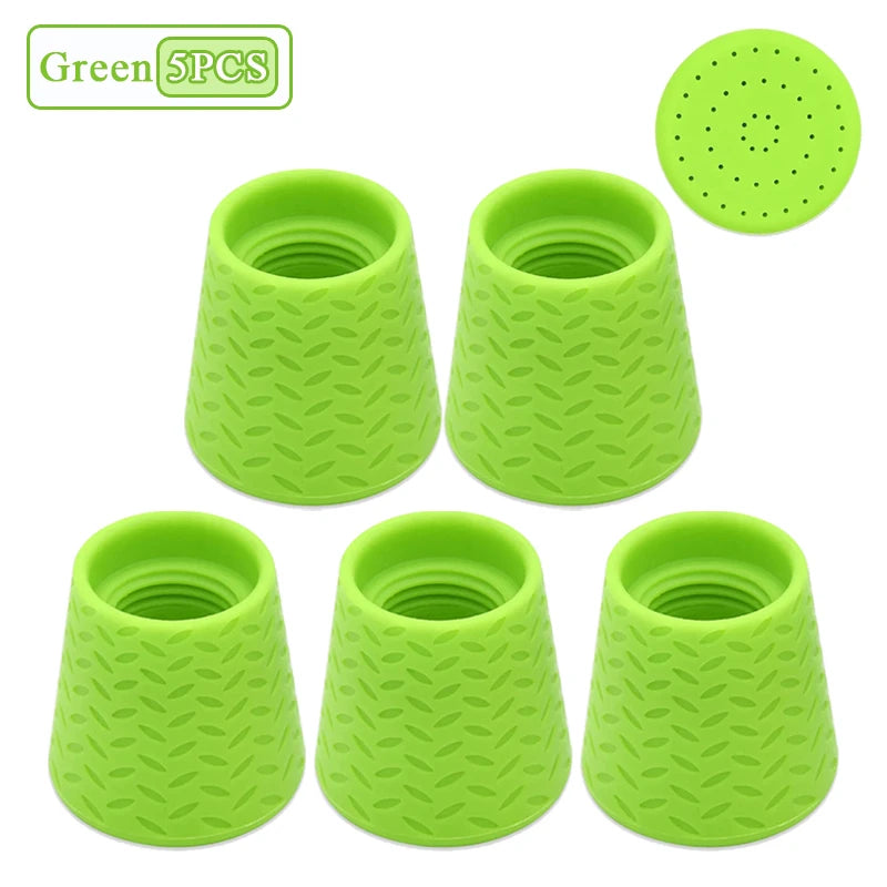 1-20PCS Portable Pet Shower Sprayer Handheld Outdoor Dog Cat Bathing Cleaning Adjustable Nozzle for Garden Grooming Supplies Oasis Select Green-5PCS