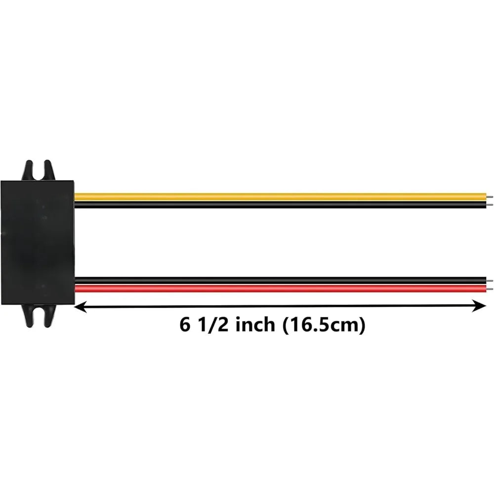 DC To DC 12V/24V Step Down To 5V 3A 15W Converter Waterproof Buck Module Power Adapter For Car Radio Dash Cam GPS Navigation Oasis Select