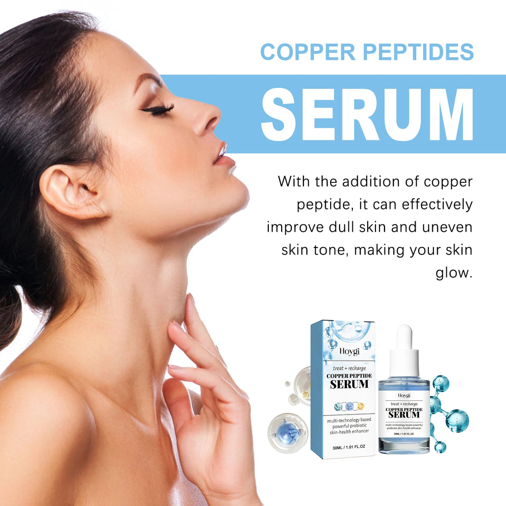 Copper Peptide Face Serum – Hyaluronic Acid & Pore Firming Face Serum Oasis Select