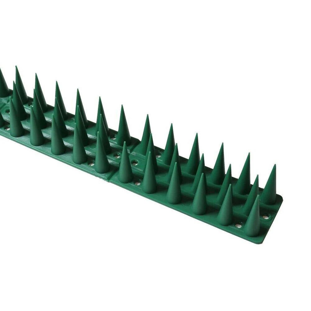 Plastic Bird & Cat Deterrent Spikes – Fence & Wall Security Bird Deterrent Spikes Oasis Select green