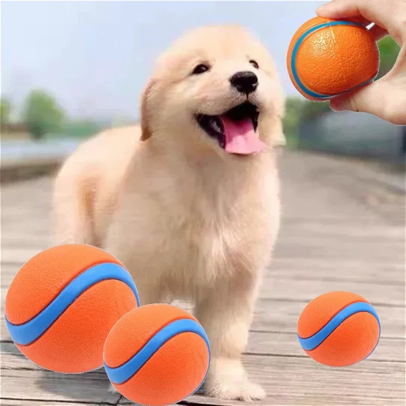 2pcs Durable Rubber Dog Chew Balls Orange Durable Rubber | Gnaw-Resistant, Interactive Training & Educational | Medium Breeds Oasis Select