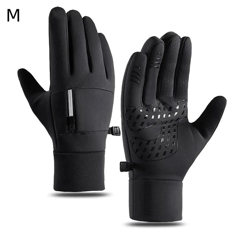 Waterproof Thermal Winter Gloves – Touchscreen Running & Cycling