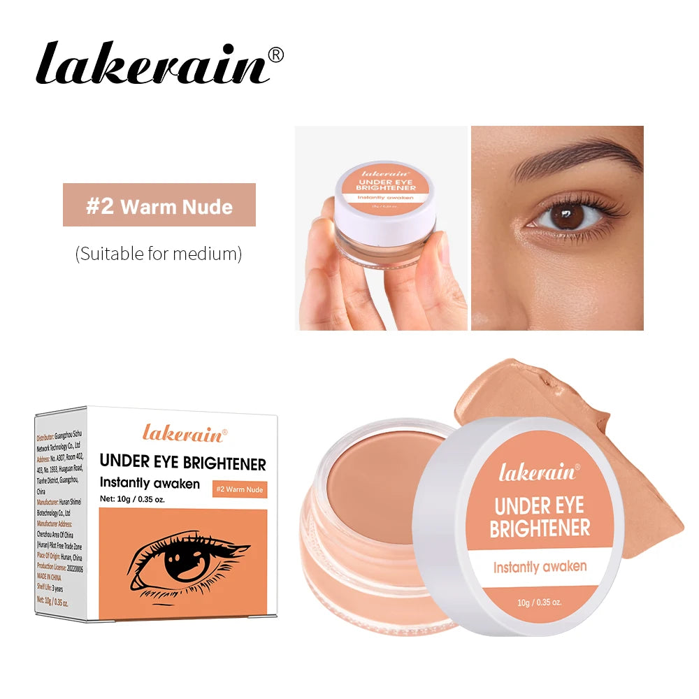 Under Eye Brightener Concealer Cover Anti Dark Circles Nourishing Light Texture Color Corrects & Brightens Concealer Eye Makeup Oasis Select 2Warm Nude