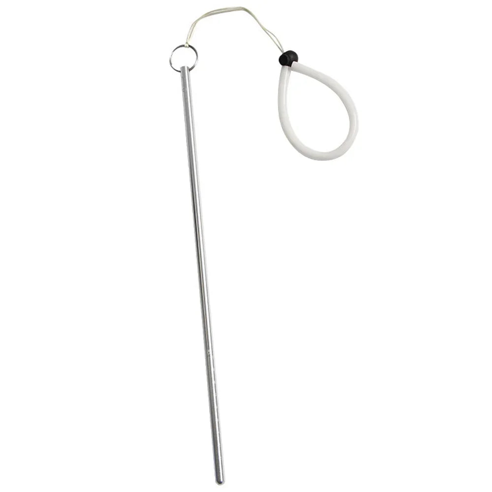 Scuba Dive Lobster Stick Pointer Rod Aluminium Alloy Tank Banger Underwater Shaker Noise Maker Oasis Select silver