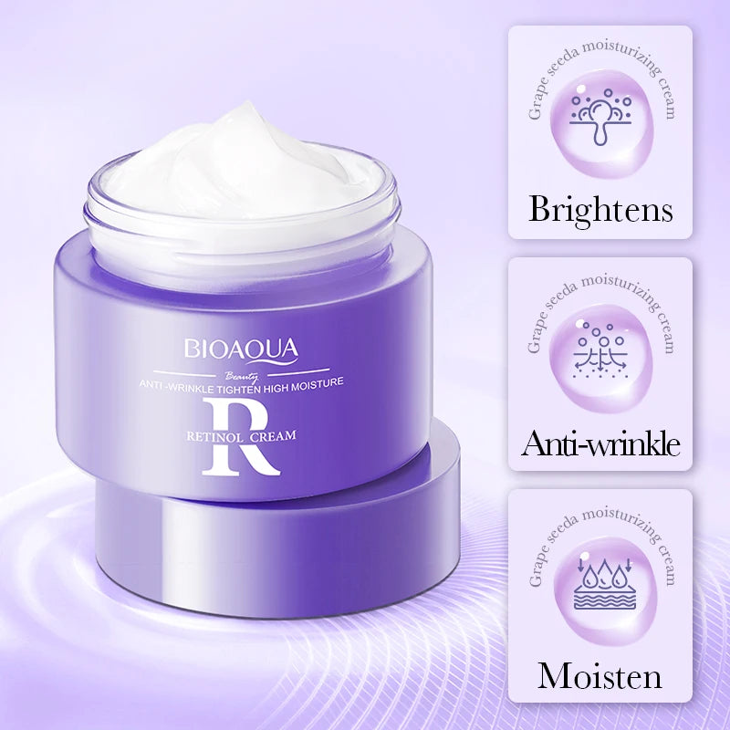BIOAQUA Retinol Face Cream – Anti-Aging & Whitening Moisturizer Retinol Face Cream Oasis Select