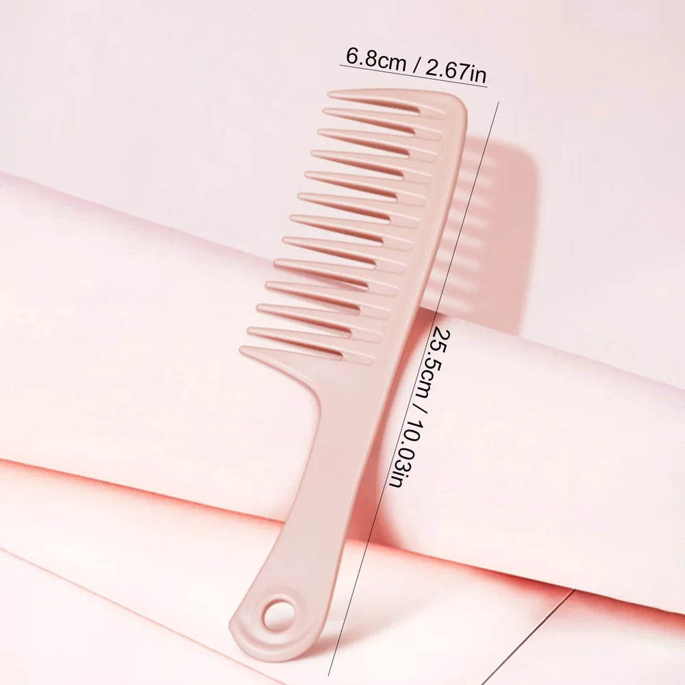 Wide Tooth Detangling Comb – Wet & Dry Hair, Frizz-Free