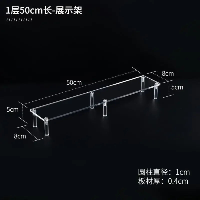 Acrylic Ladder Shelf Display Stand – Cakes, Dolls & Cosmetics