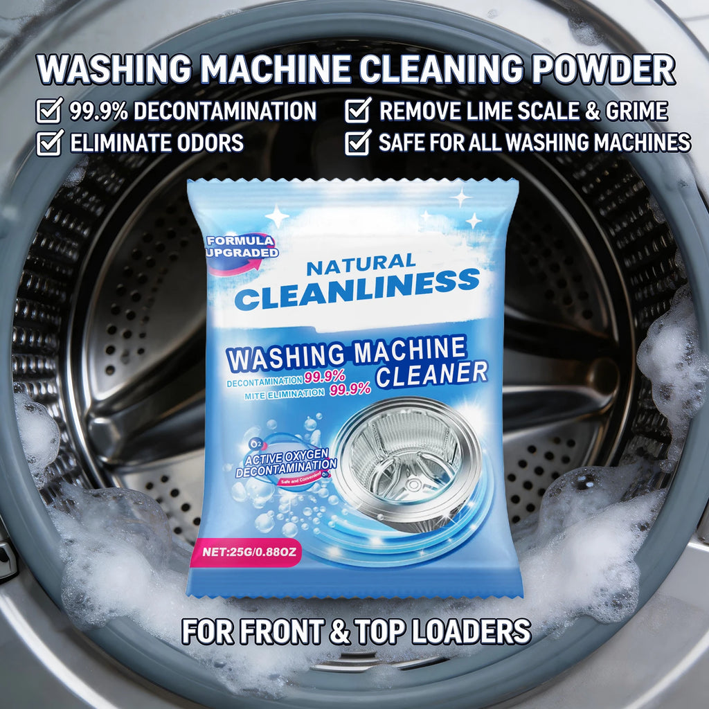 Washing Machine Cleaning Powder Decontamination and Deodorization Remove Dirt Fast Dissolving Laundry Washer Drum Cleaner Oasis Select