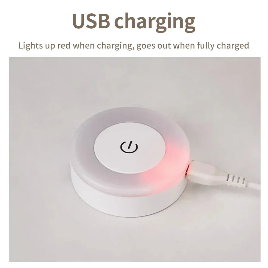 Wireless Rechargeable LED Night Light – Touch Sensor Lamp LED Night Light Oasis Select