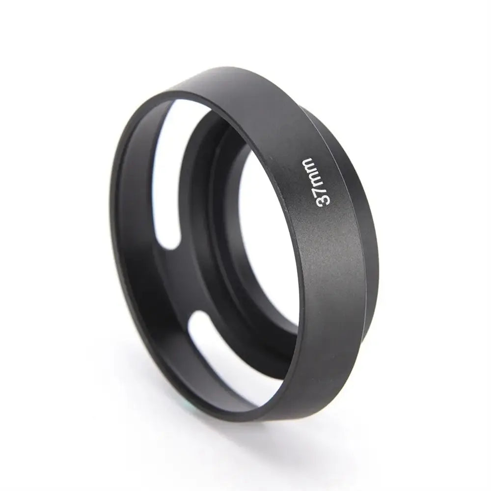 37 39 40.5 43 46 49 52 58mm Metal Tlted Vented Lens Hood Shade for Leica M Contax Fu-jifilm Olympus Nikon Canon So-ny Oasis Select