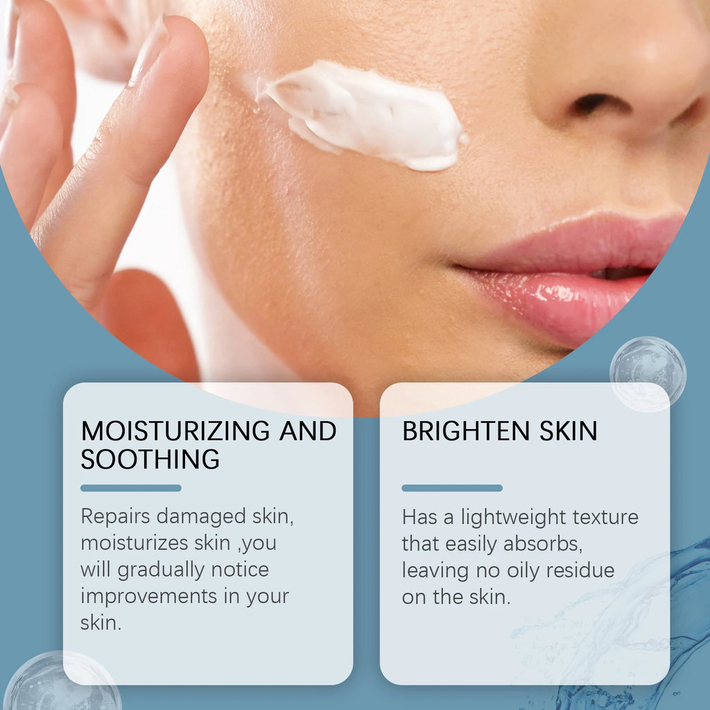 Jaysuing Facial Moisturizing Moisturizing Clean, Dry Birch Sap Soothing Cream Skin Soft Gentle Cream Oasis Select