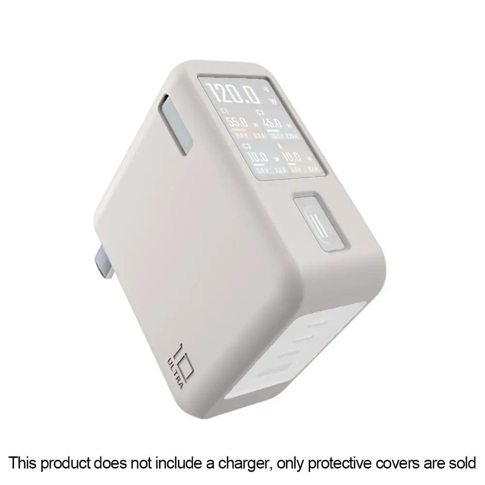 CUKTECH 10 GaN Charger Silicone Case – Shockproof & Dustproof