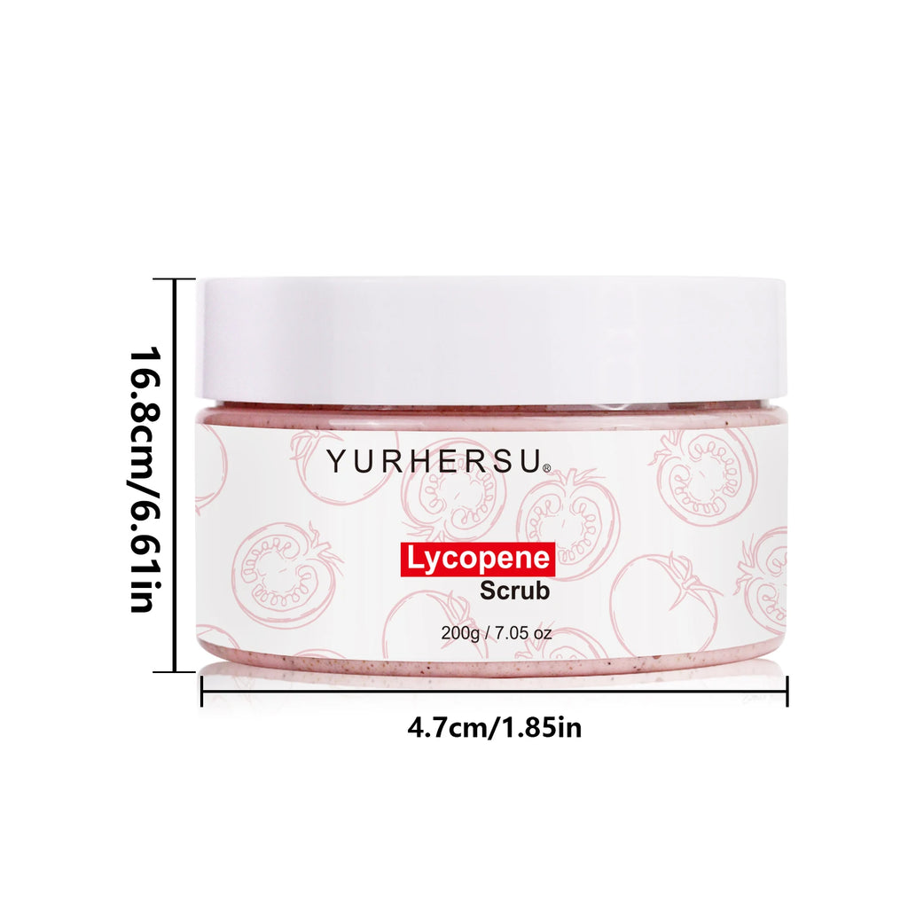 YURHERSU Lycopene Deep Cleansing Face Scrub 200g Face Scrub Oasis Select