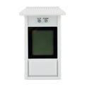 Digital Thermometer Display Max Min Greenhouse Garden Indoor Outdoor Wall Room Waterproof Wall Mounted Oasis Select White