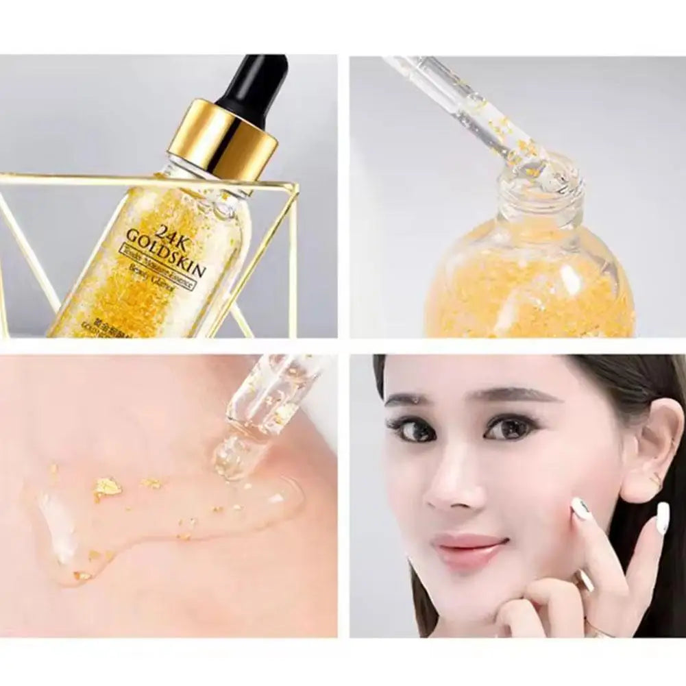 24K Gold Facial Mask, Anti-Aging Gold Face Mask Moisturizes Skin, Helps Reduces Wrinkles, Fine Lines & Acne Scars, Removes Black Oasis Select