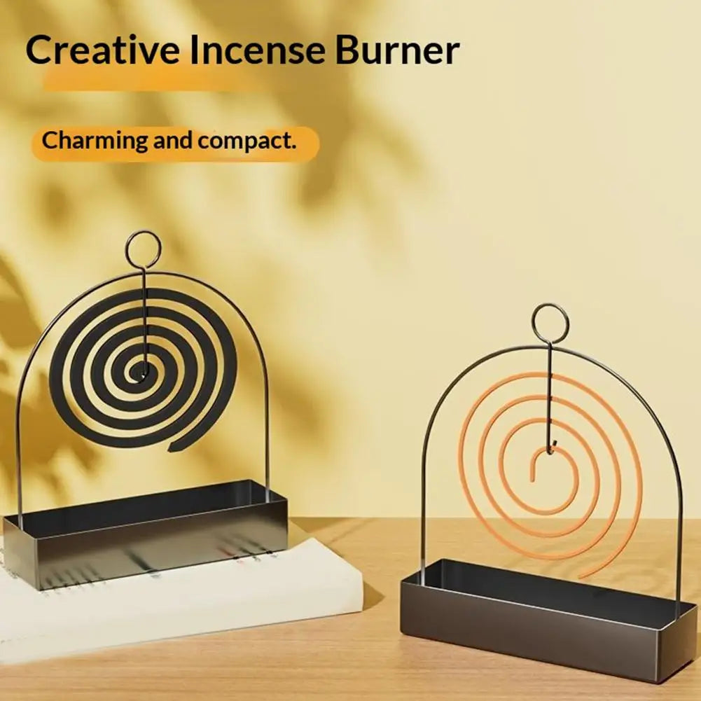 Mosquito Coil Holder – Modern Iron Incense Burner Rack
